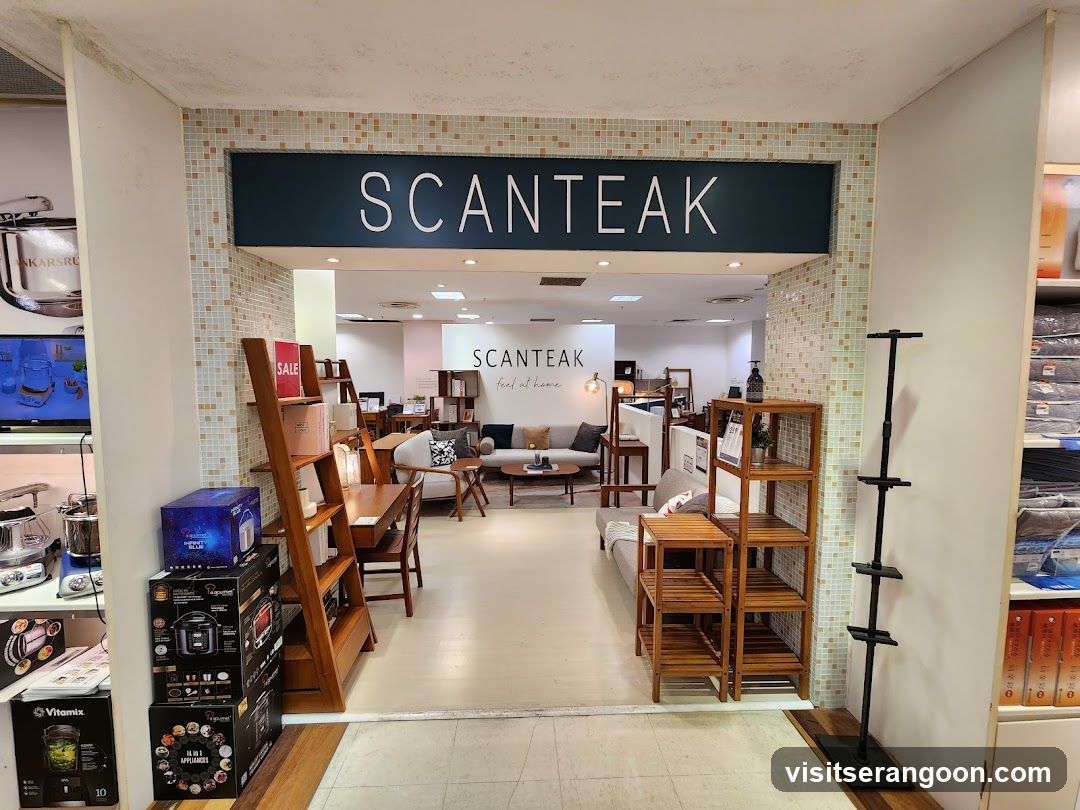 Scanteak @ ISETAN SCOTTS