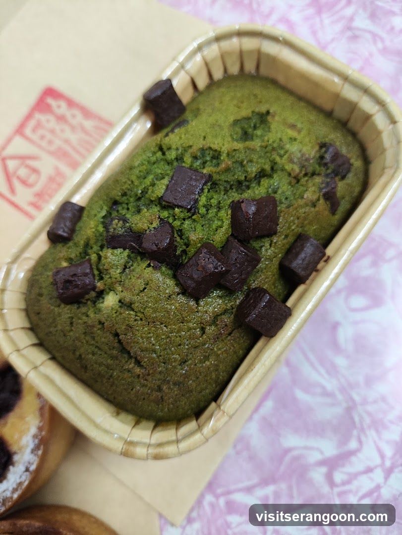 Matcha Chocolate Loaf Cake