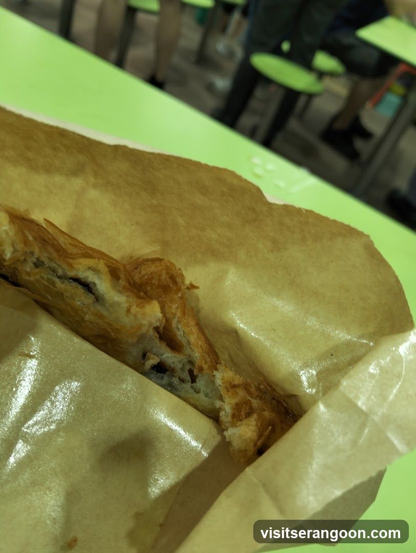 Food in paper wrapper