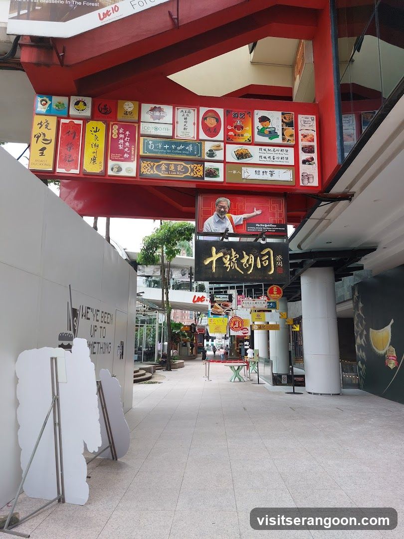 Street Scene with Signs