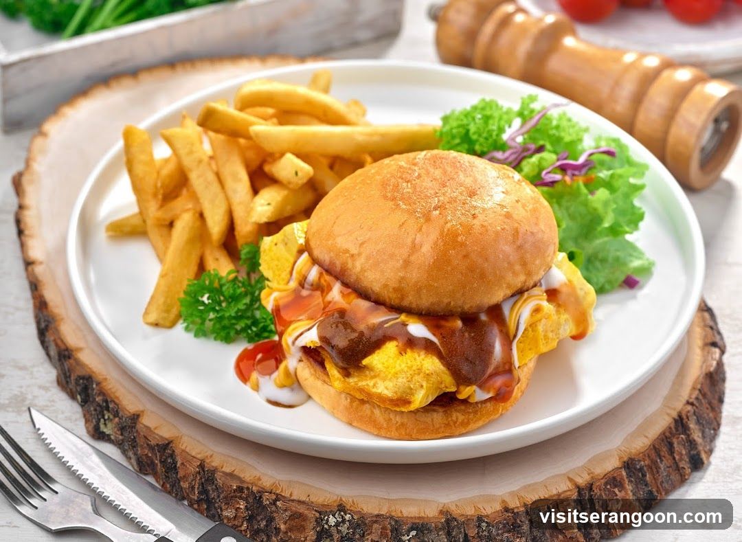 Burger and Fries