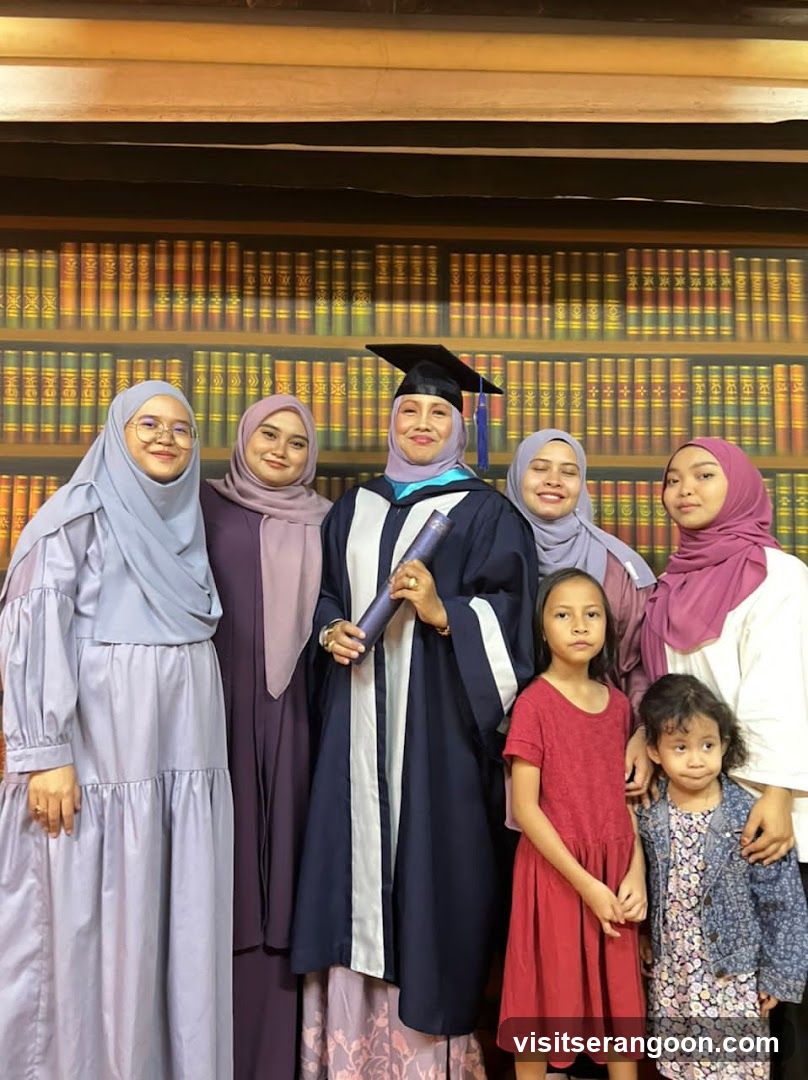 Graduation Celebration Group Photo