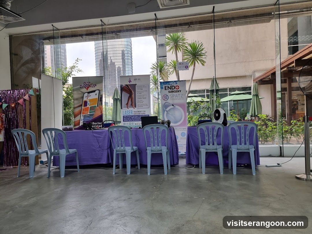 Medical Booth Setup