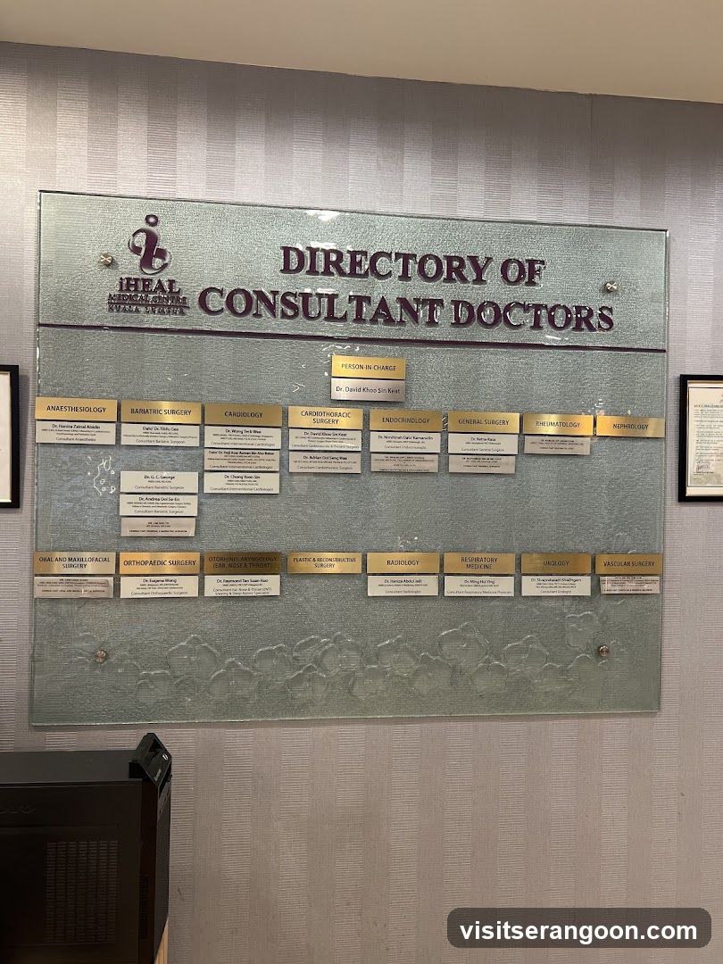 Directory of Consultant Doctors