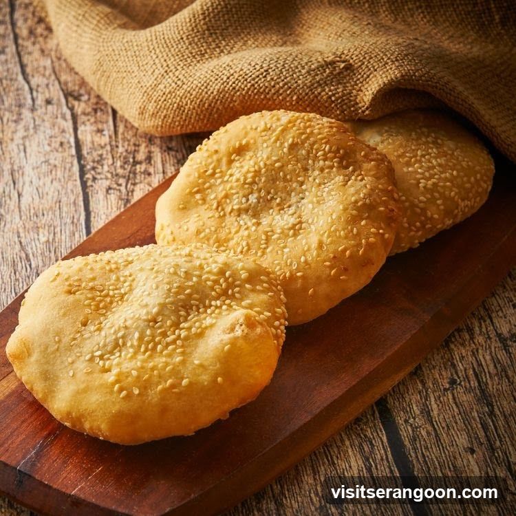 Sesame Flatbreads