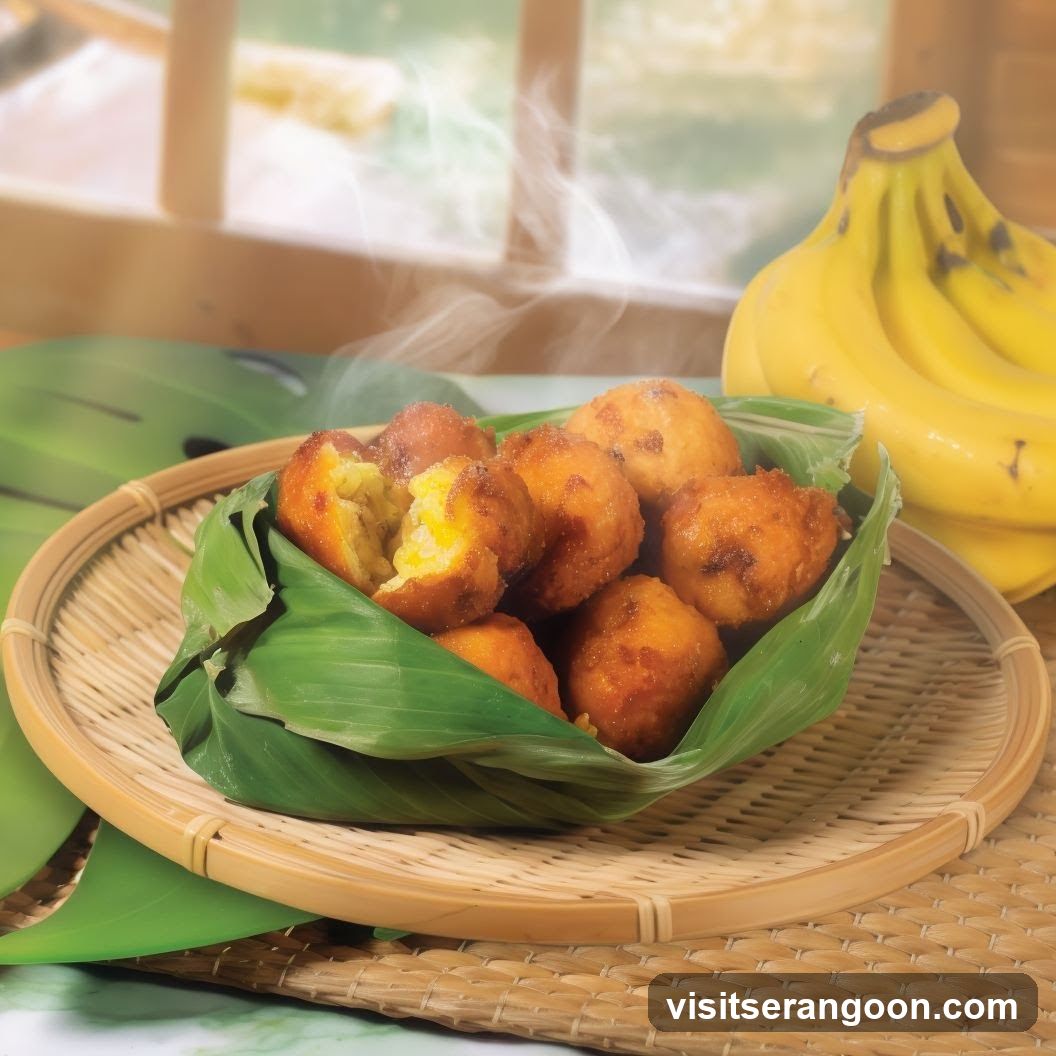 Fried Banana Balls