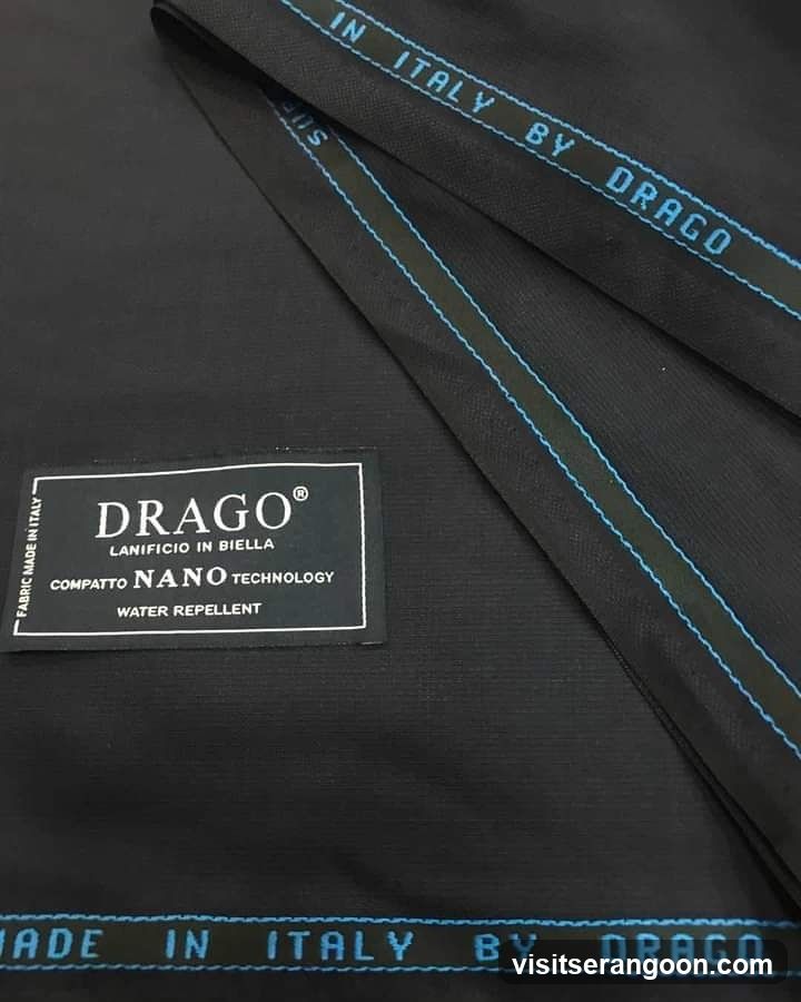 Fabric with Drago Branding