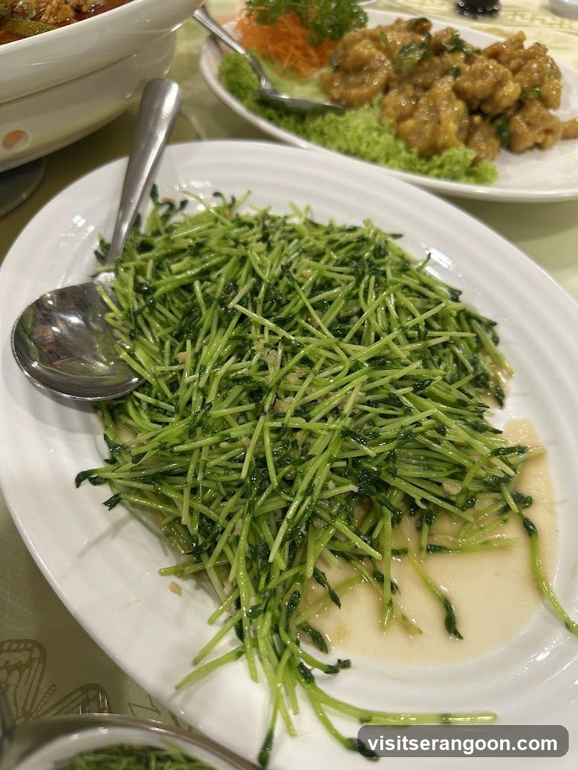 Dining Table with Chinese Cuisine