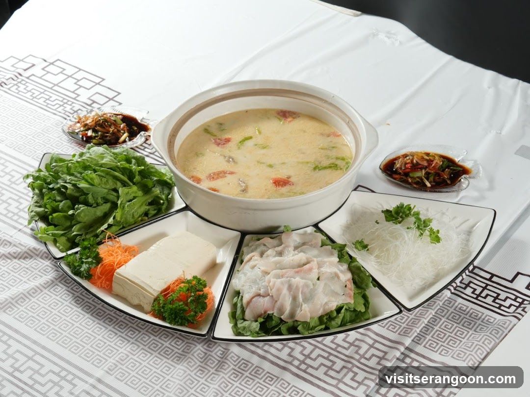 Hot Pot Meal Presentation