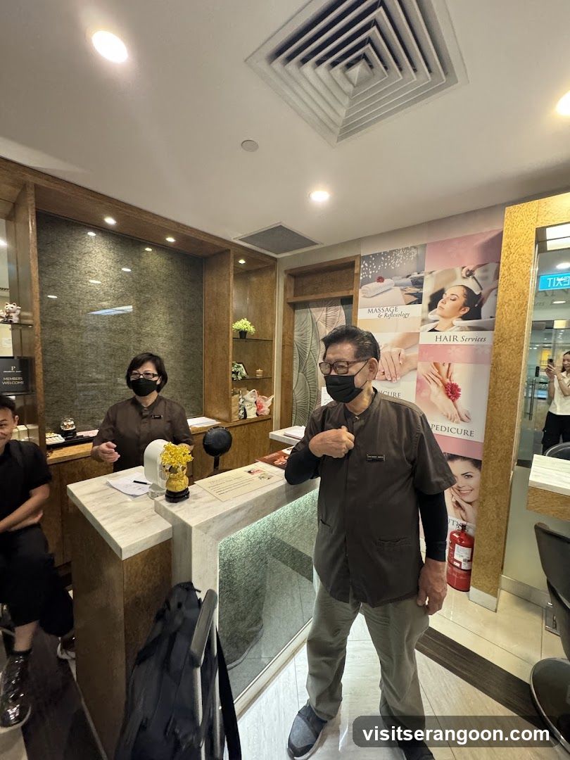 Spa Reception Area