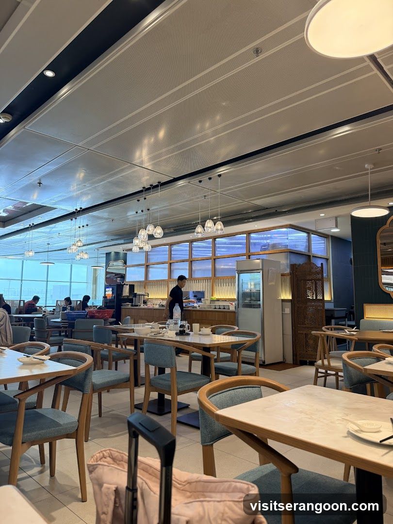 Airport Lounge Dining Area