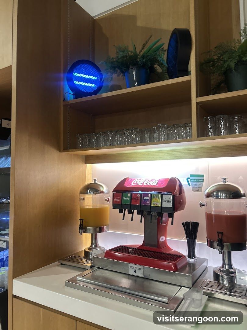 Beverage Station Interior