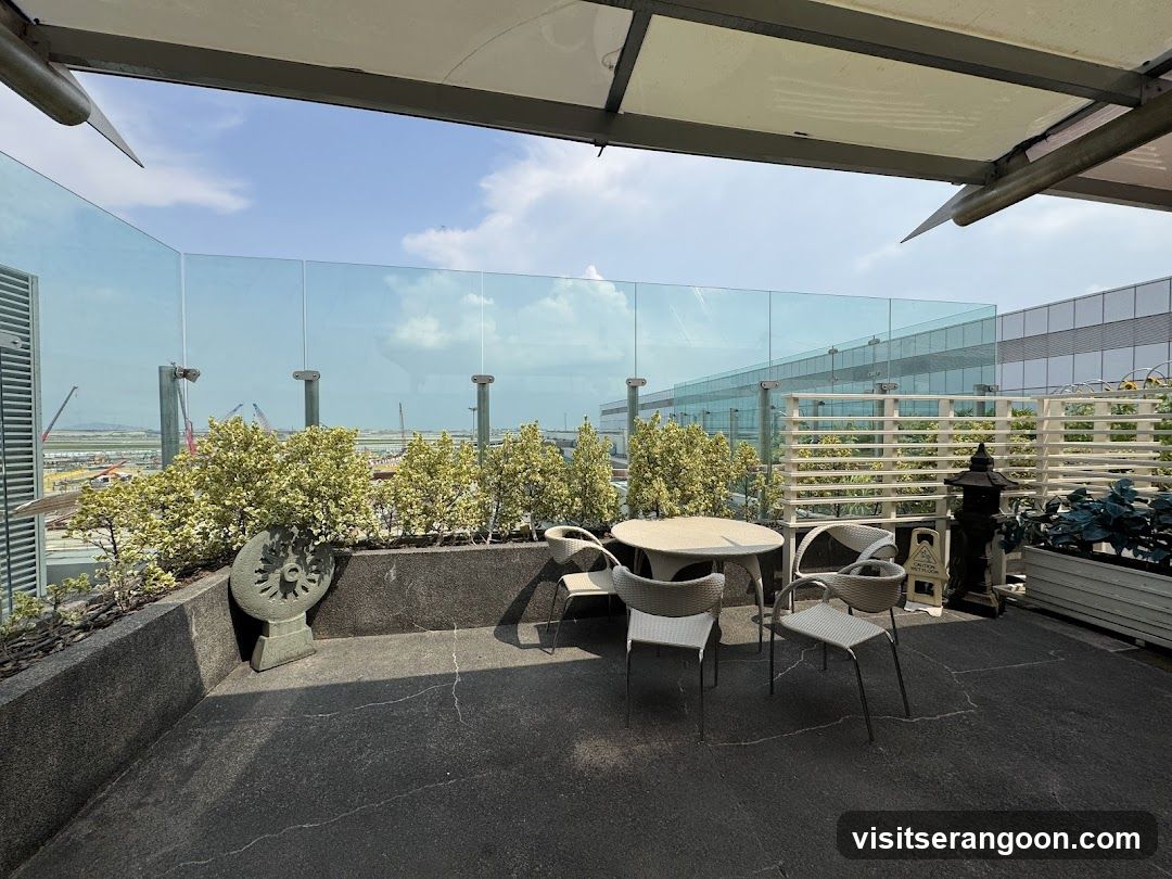 Rooftop Terrace Seating Area