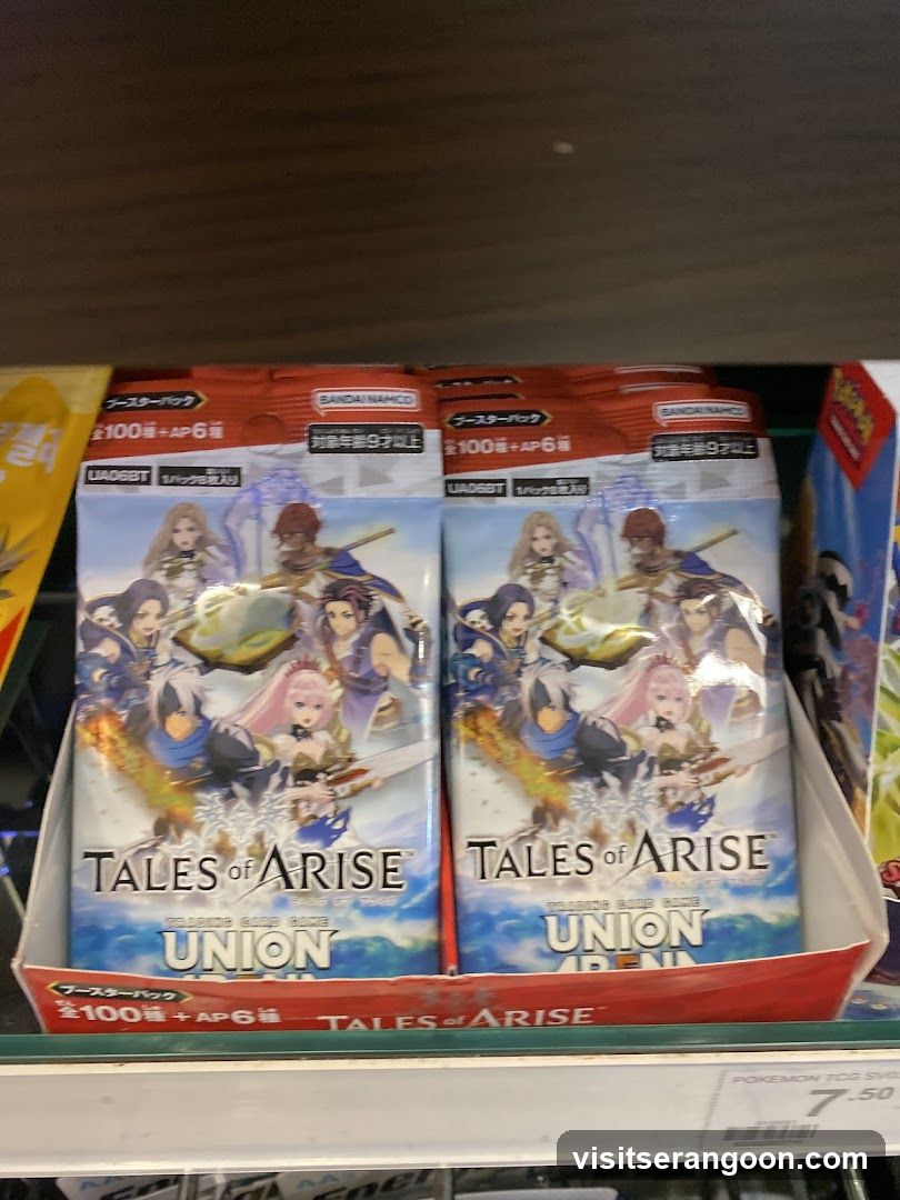 Tales of Arise Union Pack Display
