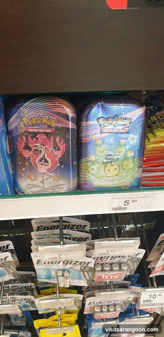 Pokemon and Battery Shelf