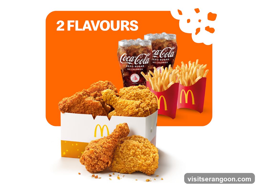 McDonald's Chicken and Drinks