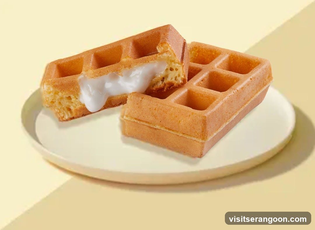 Waffles with Cream Filling