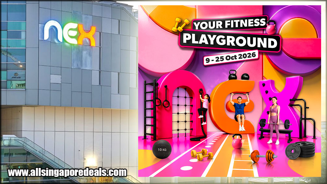 NEX Fitness Playground: how to redeem a NEXtreme slot this October