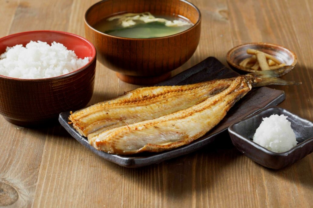 Hokke Atka mackerel teishoku at Charcoal Grill Shinpachi, NEX Serangoon