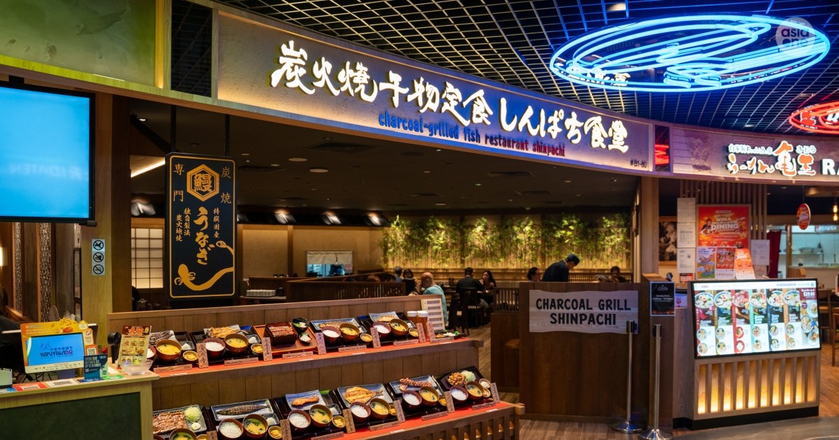 Charcoal Grill Shinpachi opens at NEX, Japan's first overseas teishoku shop